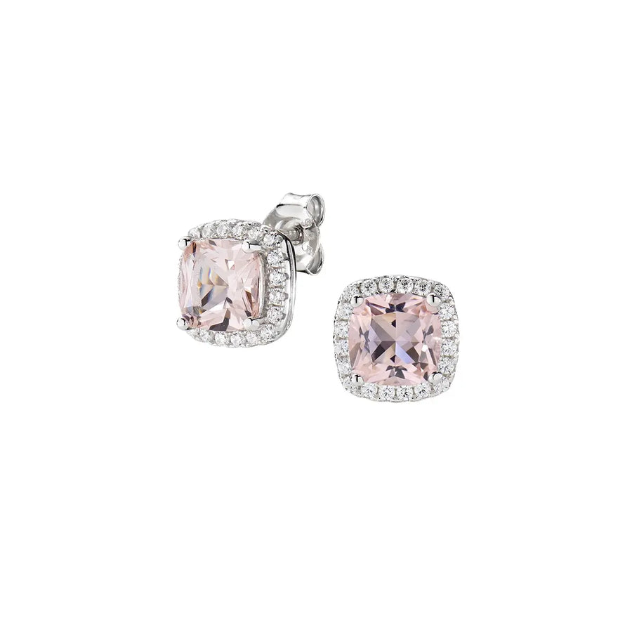 Orecchini AMEN Lady con Morganite Taglio Radiant