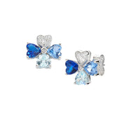 Orecchini donna Amen in Argento 925 Quadricuore EQUSBMBL