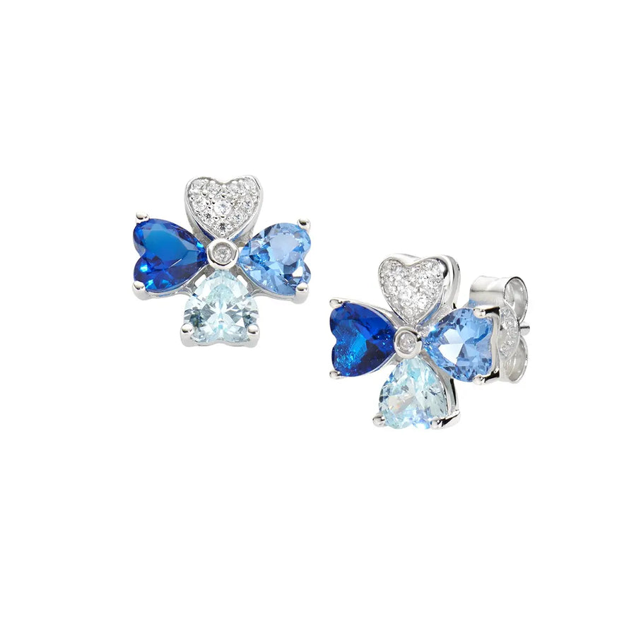 Orecchini donna Amen in Argento 925 Quadricuore EQUSBMBL