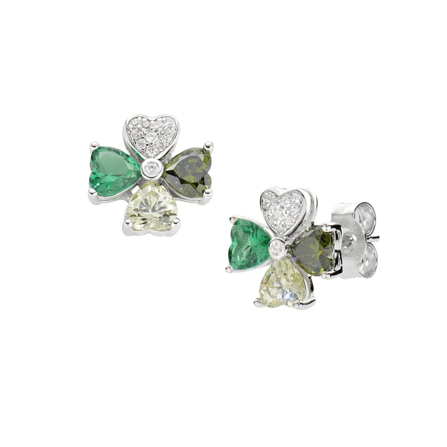 Orecchini donna Amen in Argento 925 Quadricuore EQUSBMVE
