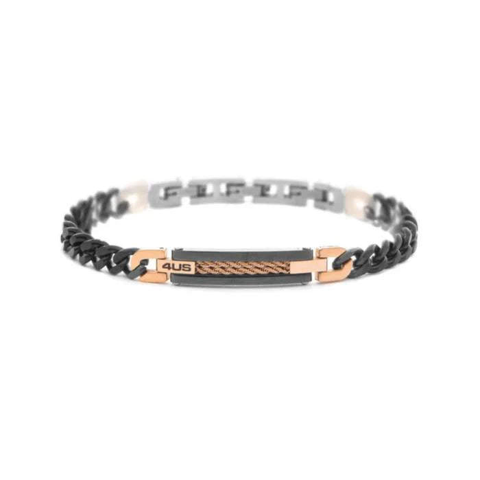 Bracciale uomo 4Us Cesare Paciotti in acciaio 4UBR8470
