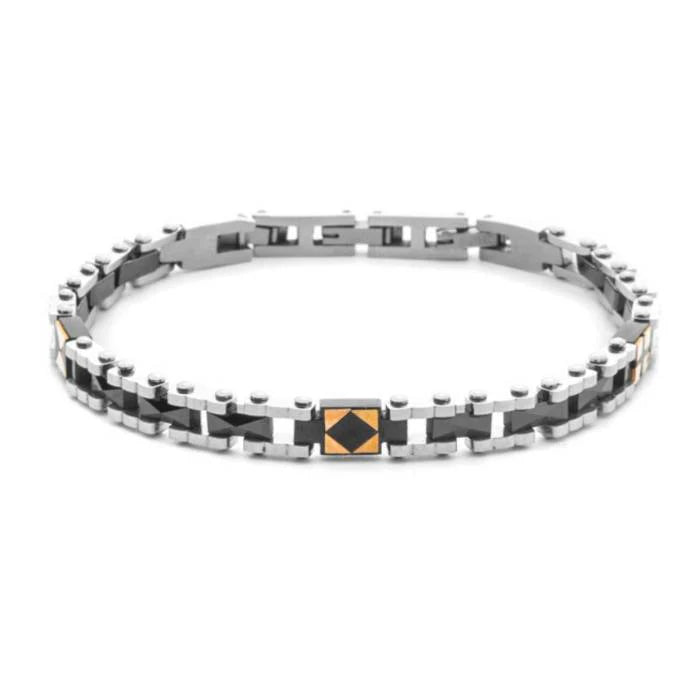 Bracciale uomo 4Us Cesare Paciotti in acciaio 4UBR8483