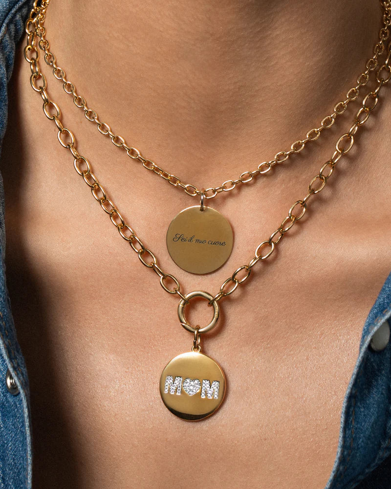 Ciondolo Rue des Mille in lega RDM Charm Bar CB-LCN 115