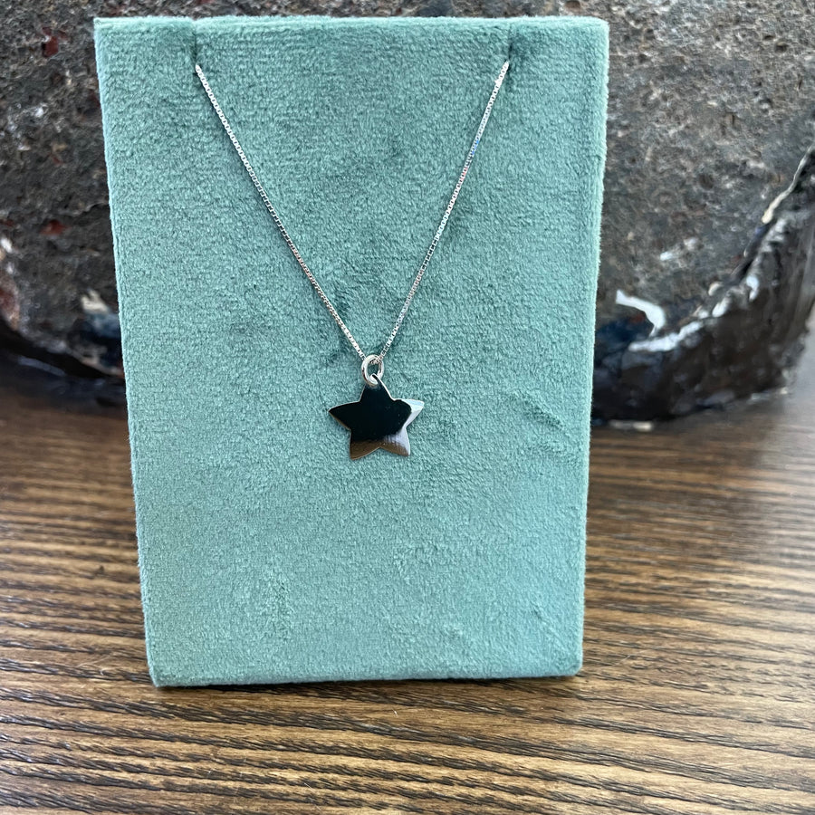 Collana in argento 925 con ciondolo Stella CL14