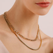 Collana donna Brosway SYMPHONIA in acciaio dorato BYM108