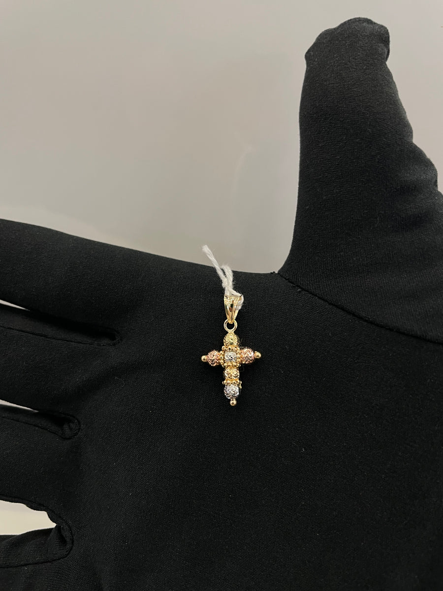 Ciondolo in oro 18 Kt Croce 10690-750-110