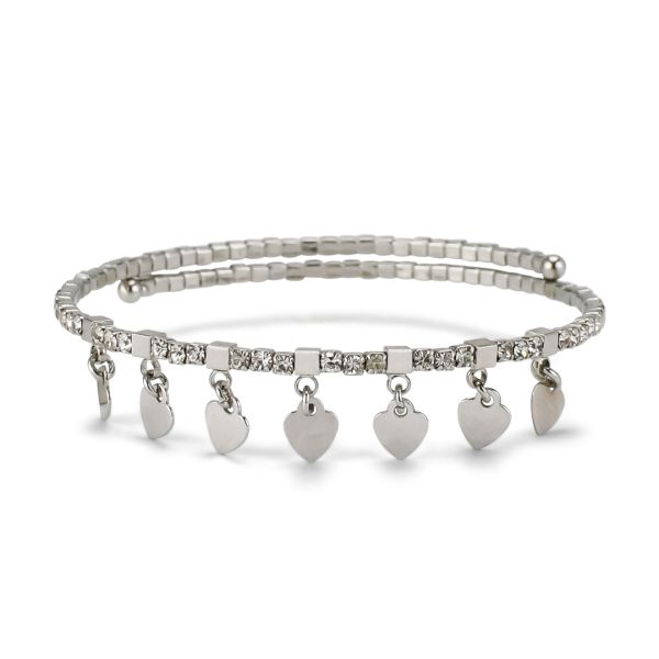 Bracciale donna Boccadamo in acciaio JJ/BR31