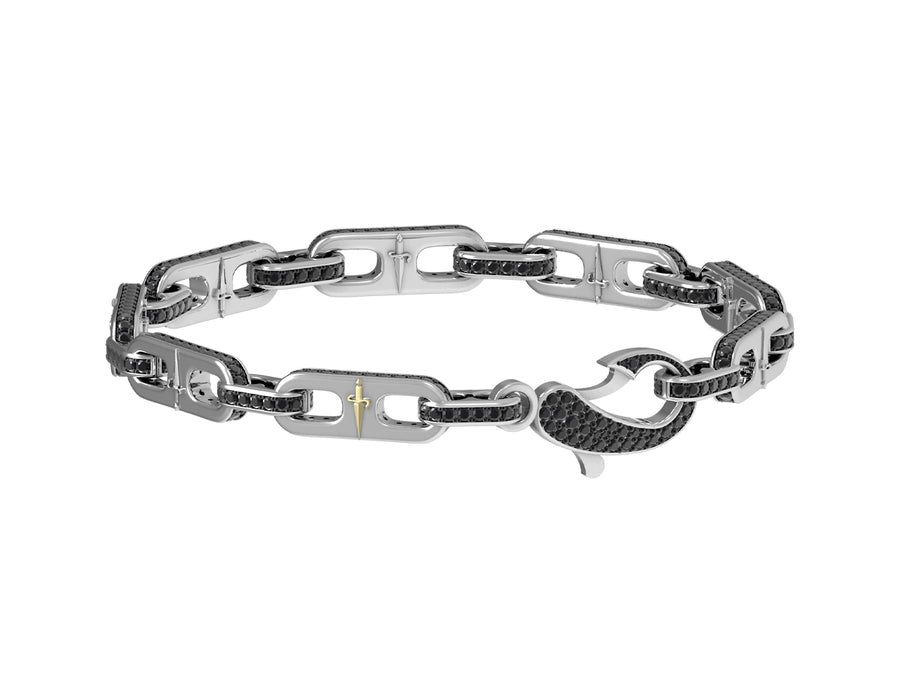 Bracciale uomo Cesare Paciotti in argento 925 JPBR5008B/19