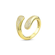 Anello donna Boccadamo contrarié color oro giallo KAN015D