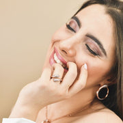Anello donna Boccadamo contrariè color rosa KAN015RS