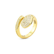 Anello donna Boccadamo contrariè color oro KAN016D