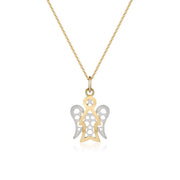 Collana donna Roberto Giannotti in oro giallo con Angelo NKT393