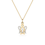 Collana donna Roberto Giannotti in oro giallo con Angelo NKT393