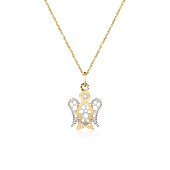 Collana donna Roberto Giannotti in oro giallo con Angelo NKT393