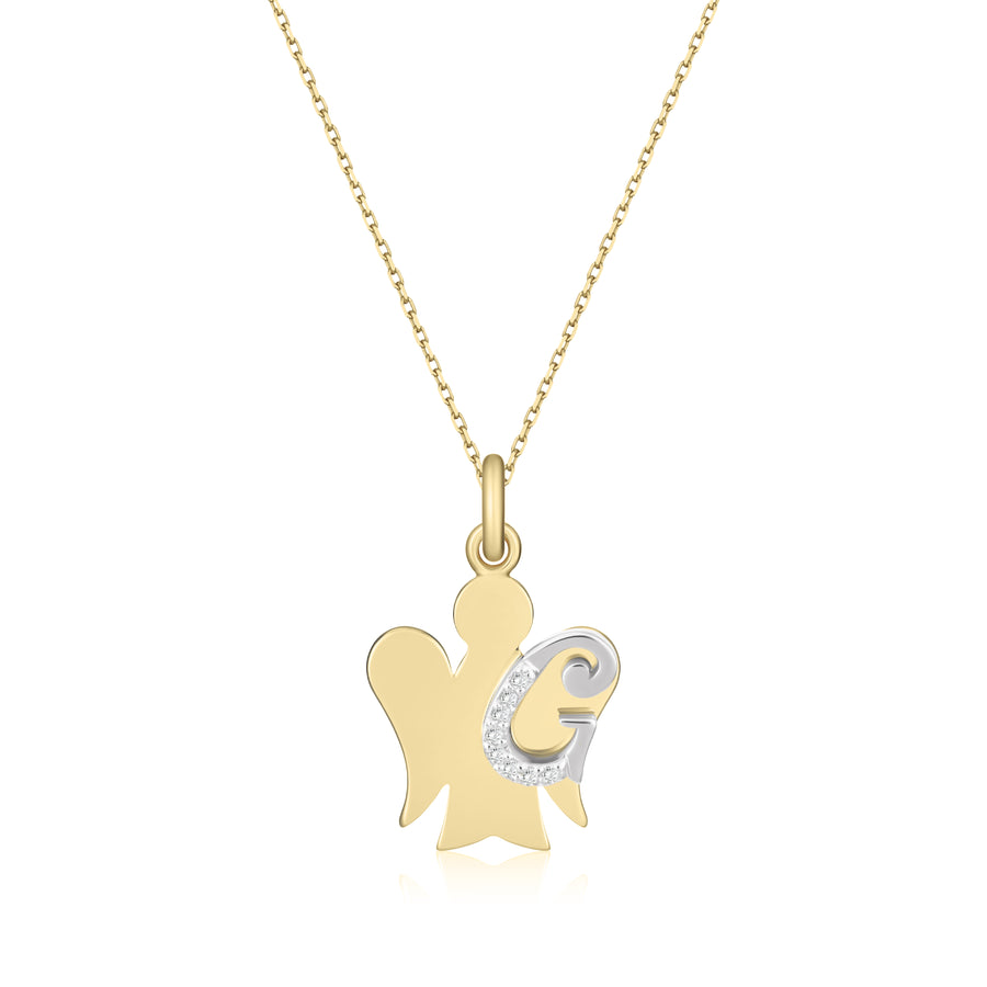 Collana donna Roberto Giannotti in oro 9 Kt e diamanti NKT700