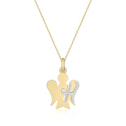 Collana donna Roberto Giannotti in oro 9 Kt e diamanti NKT700