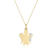 Collana donna Roberto Giannotti in oro 9 Kt e diamanti NKT700