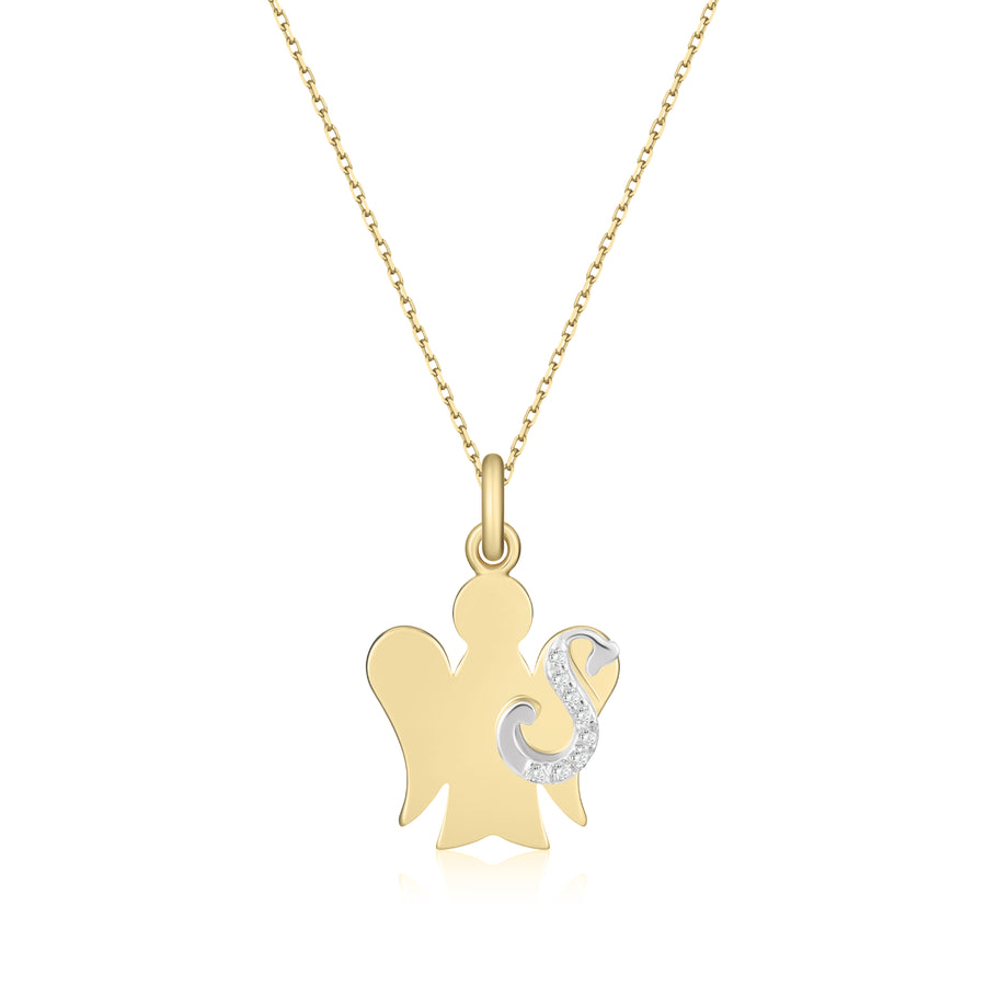Collana donna Roberto Giannotti in oro 9 Kt e diamanti NKT700