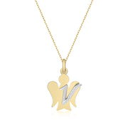 Collana donna Roberto Giannotti in oro 9 Kt e diamanti NKT700