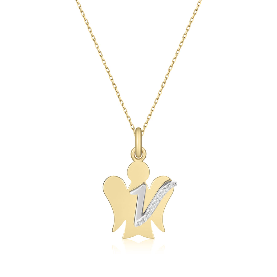 Collana donna Roberto Giannotti in oro 9 Kt e diamanti NKT700