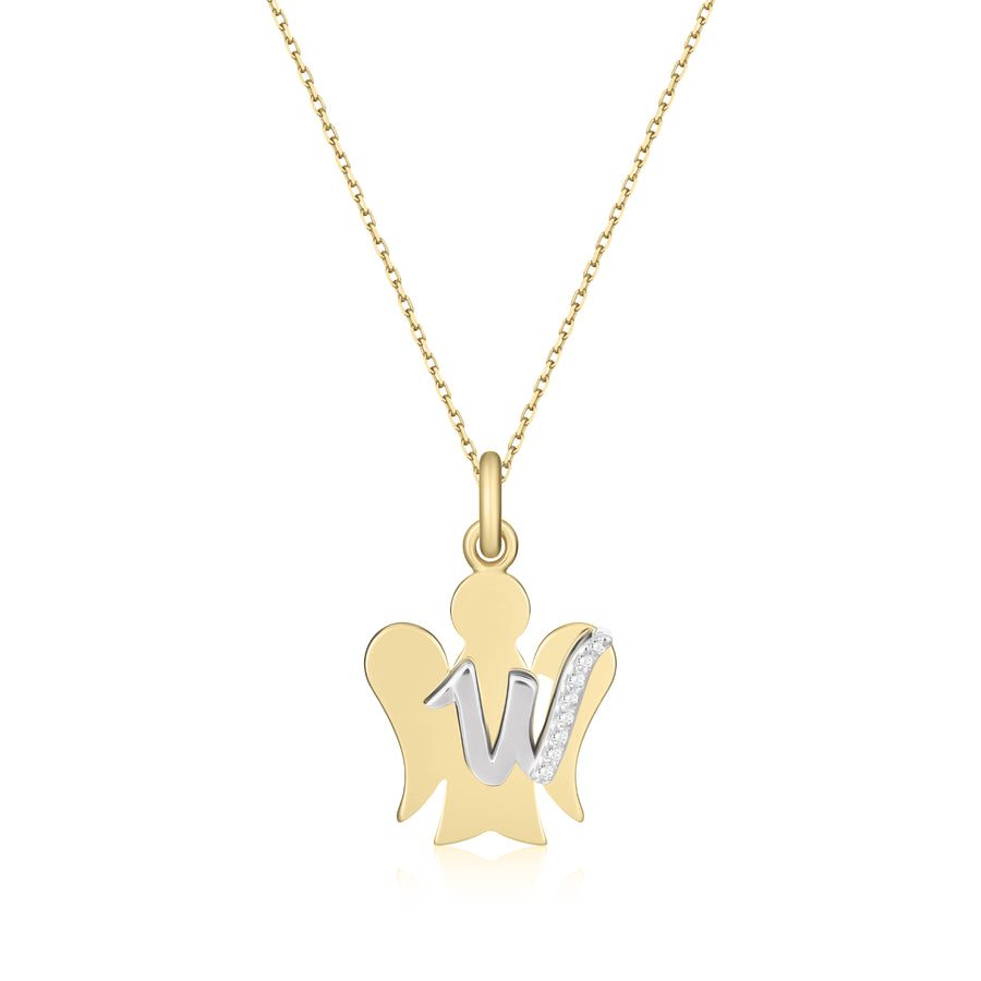 Collana donna Roberto Giannotti in oro 9 Kt e diamanti NKT700
