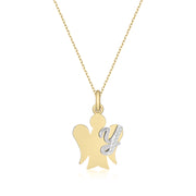 Collana donna Roberto Giannotti in oro 9 Kt e diamanti NKT700