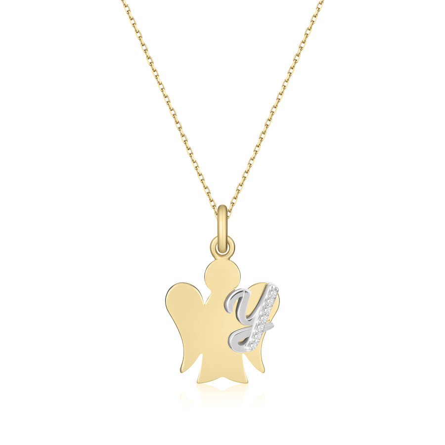 Collana donna Roberto Giannotti in oro 9 Kt e diamanti NKT700