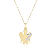 Collana donna Roberto Giannotti in oro 9 Kt e diamanti NKT700