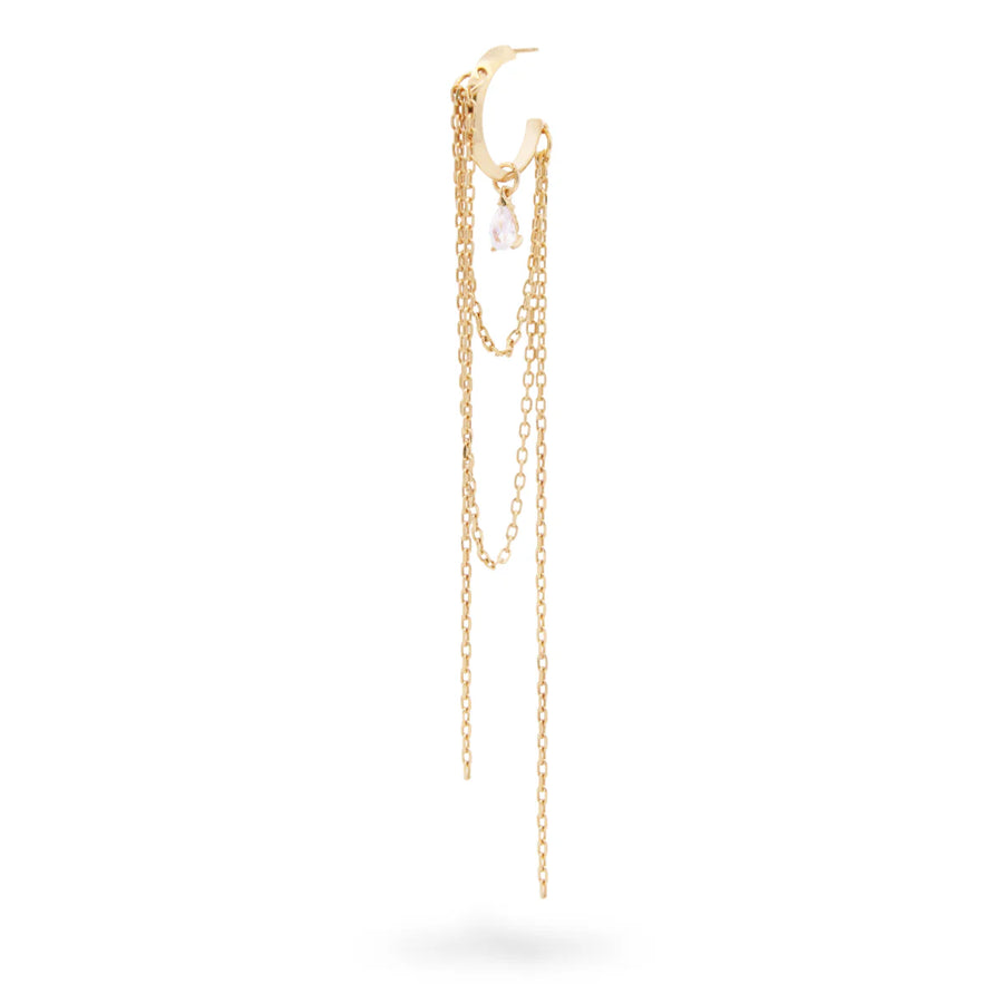 Mono orecchino donna Rue des Mille in argento 925 ORZ-026 M2