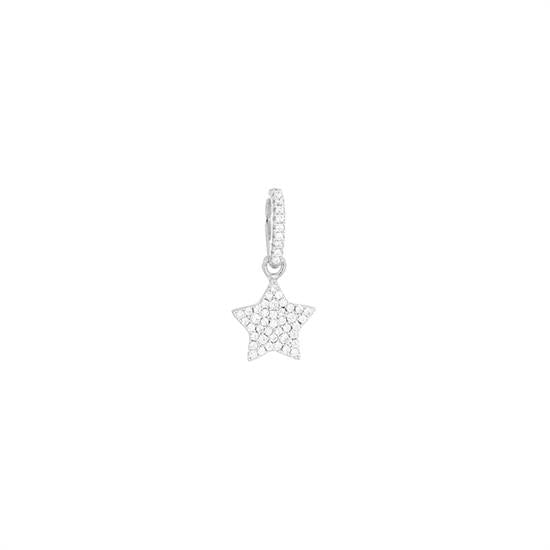 Collana donna in argento 925 con stella PARZ0312#W