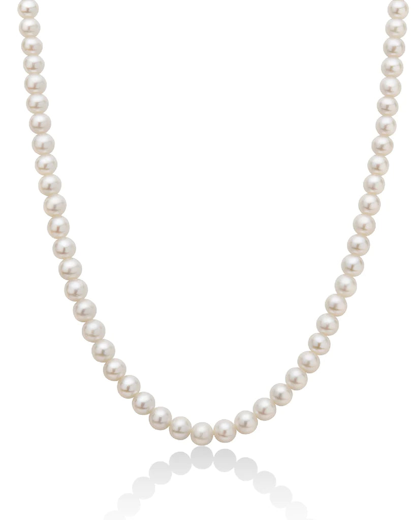 Collana donna Miluna in oro bianco con perle PCL4196V