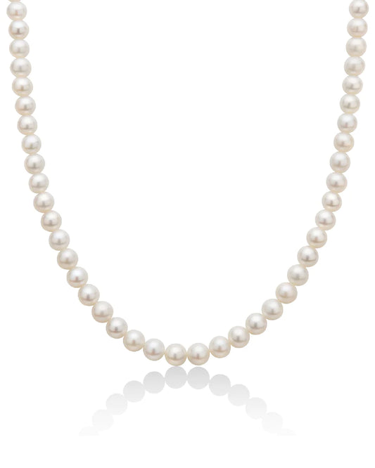 Collana donna Miluna di perle con chiusura oro 18 Kt PCL4200V