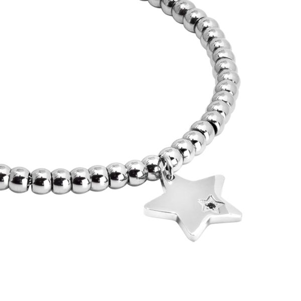 Bracciale donna Boccadamo Mya con stella pendente PI/BR64