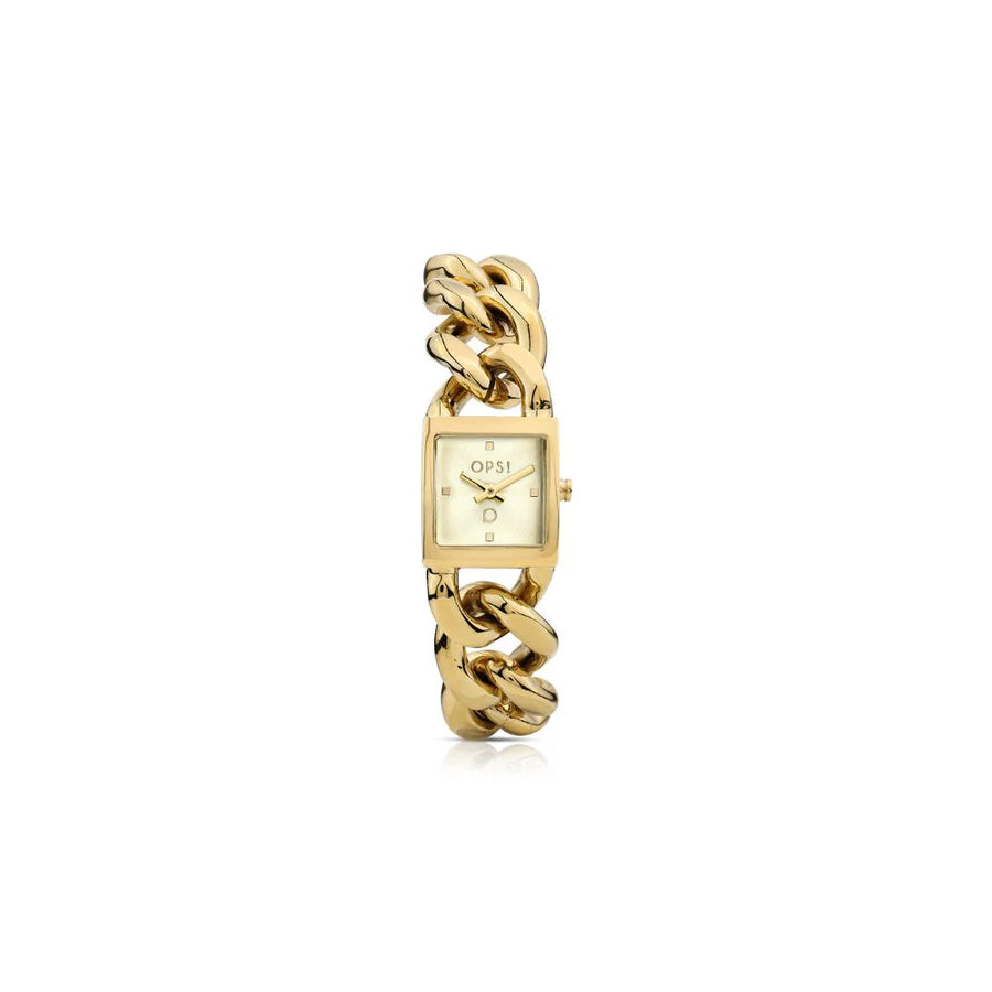 Orologio donna Ops Square Chain OPSPW-1168