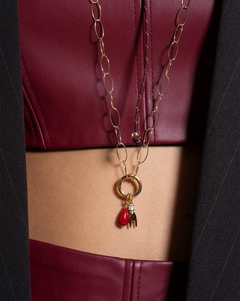Collana donna Rue des Mille in Argento 925 Charm Bar CB-CL 01