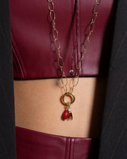 Collana donna Rue des Mille in Argento 925 Charm Bar CB-CL 01