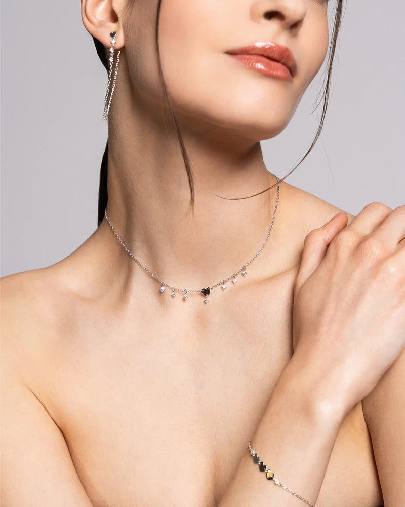 Collana donna Rue des Mille in Argento 925 GRZ-024 M2 CUO AU