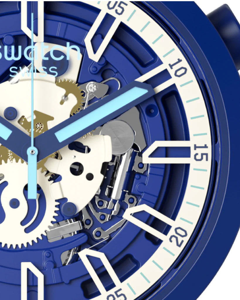 Orologio Swatch ISWATCH BLUE SB01N102