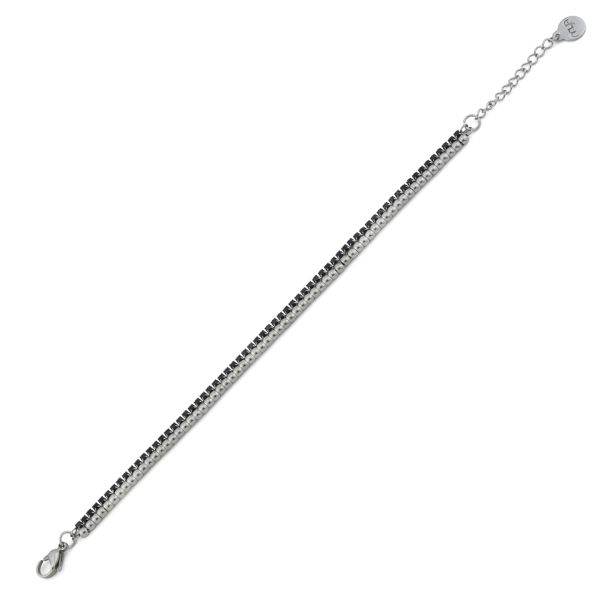 Bracciale donna Mya Boccadamo in acciaio SV/BR38