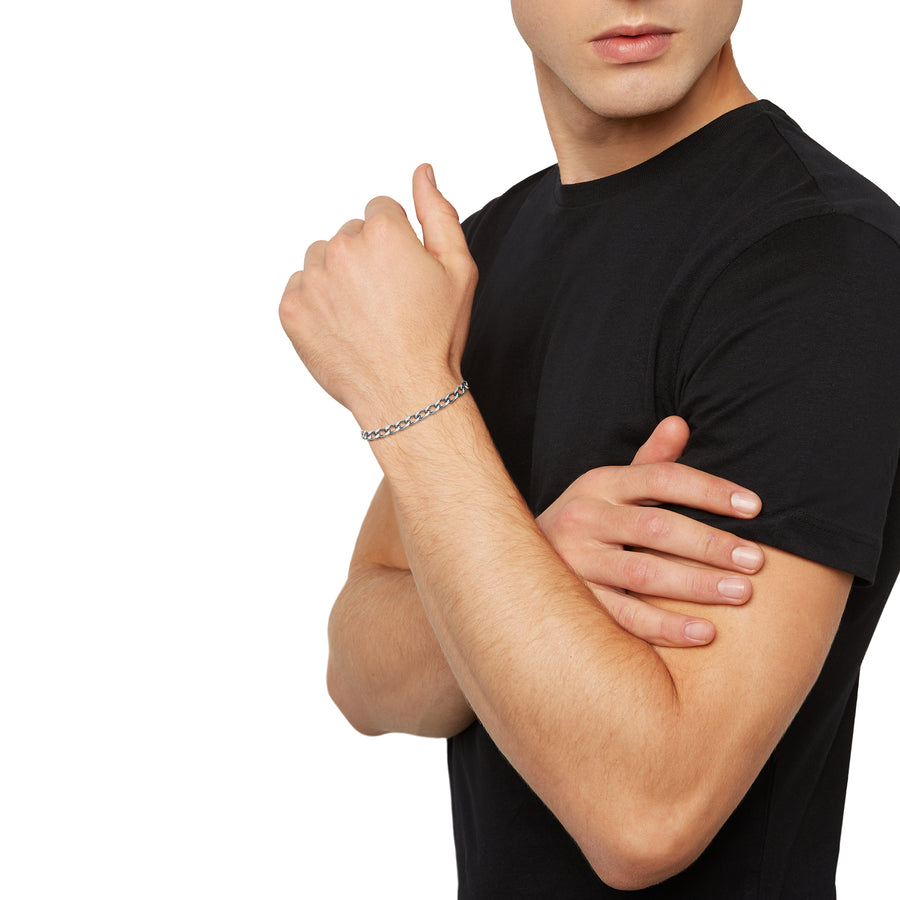 Bracciale uomo Breil GRITTY in acciaio TJ3531