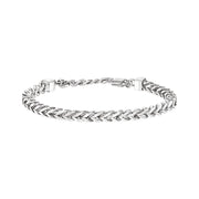 Bracciale uomo Breil BLOCK CHAIN in acciaio TJ3535