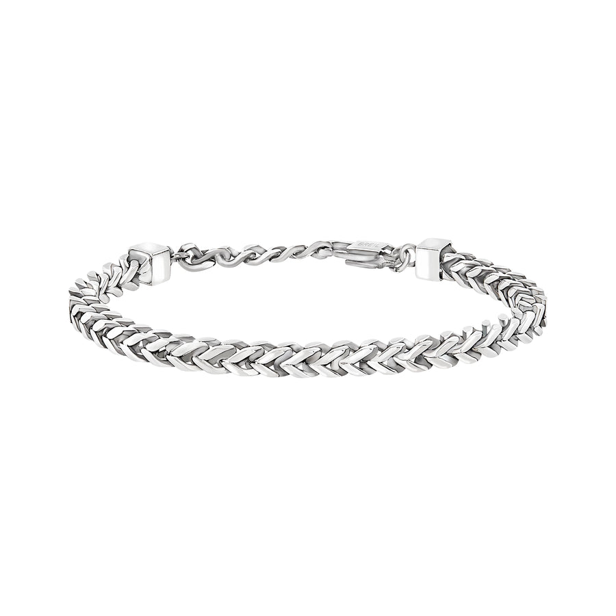 Bracciale uomo Breil BLOCK CHAIN in acciaio TJ3535