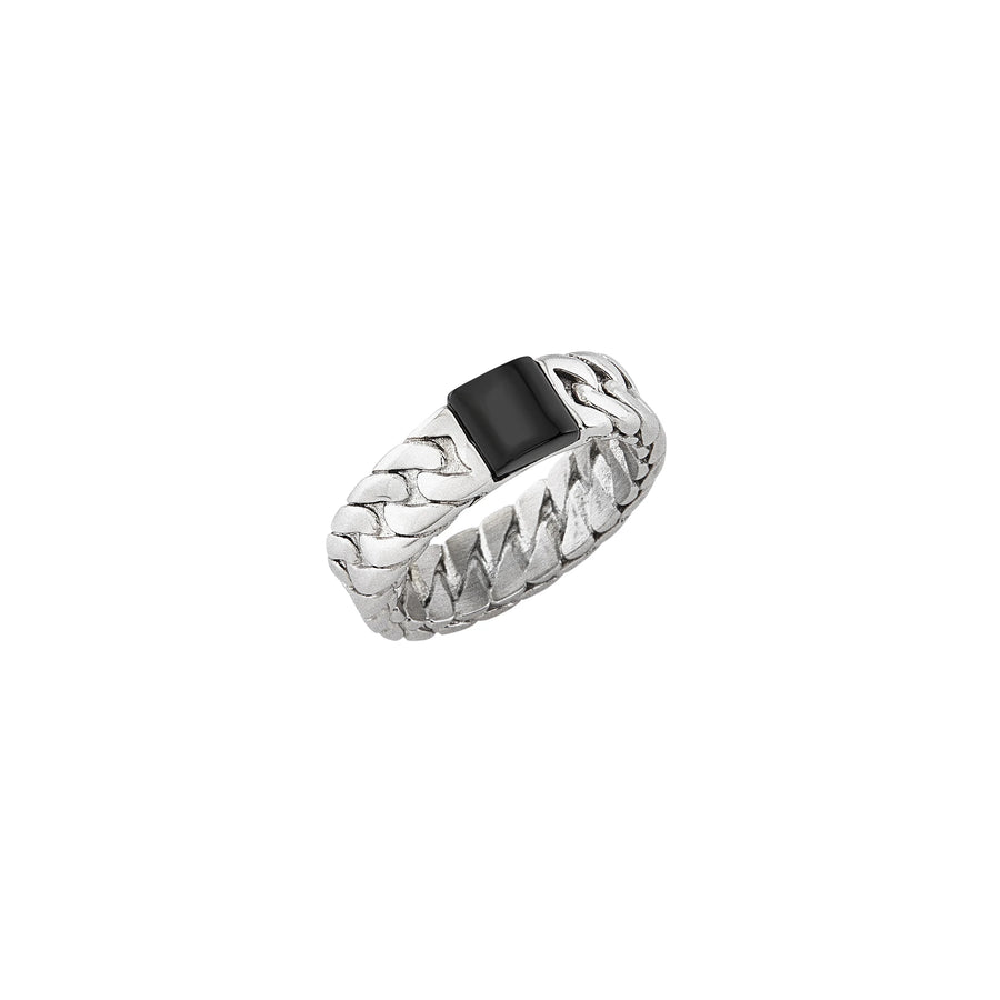 Anello Uomo Breil in acciaio Carvin