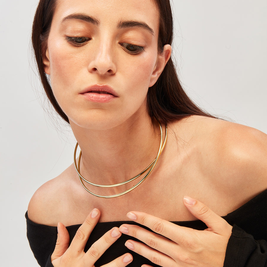 Collana donna Miluna in acciaio Lightline TJ3674