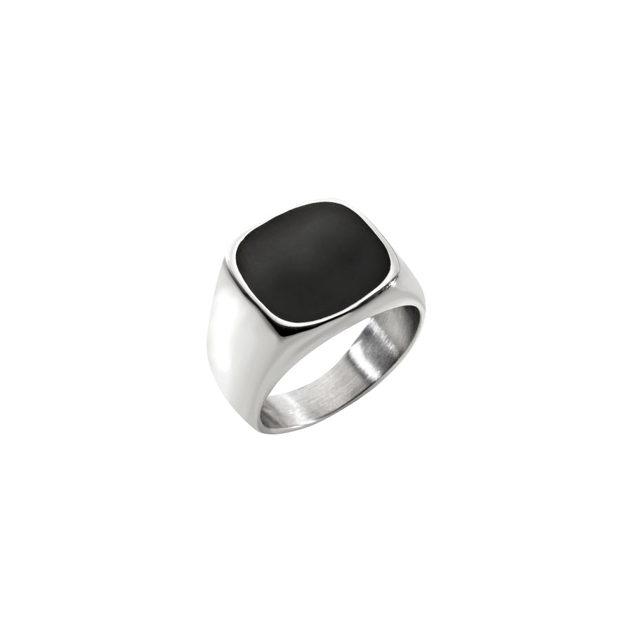 Anello uomo Breil in acciaio Emblems TJ3855