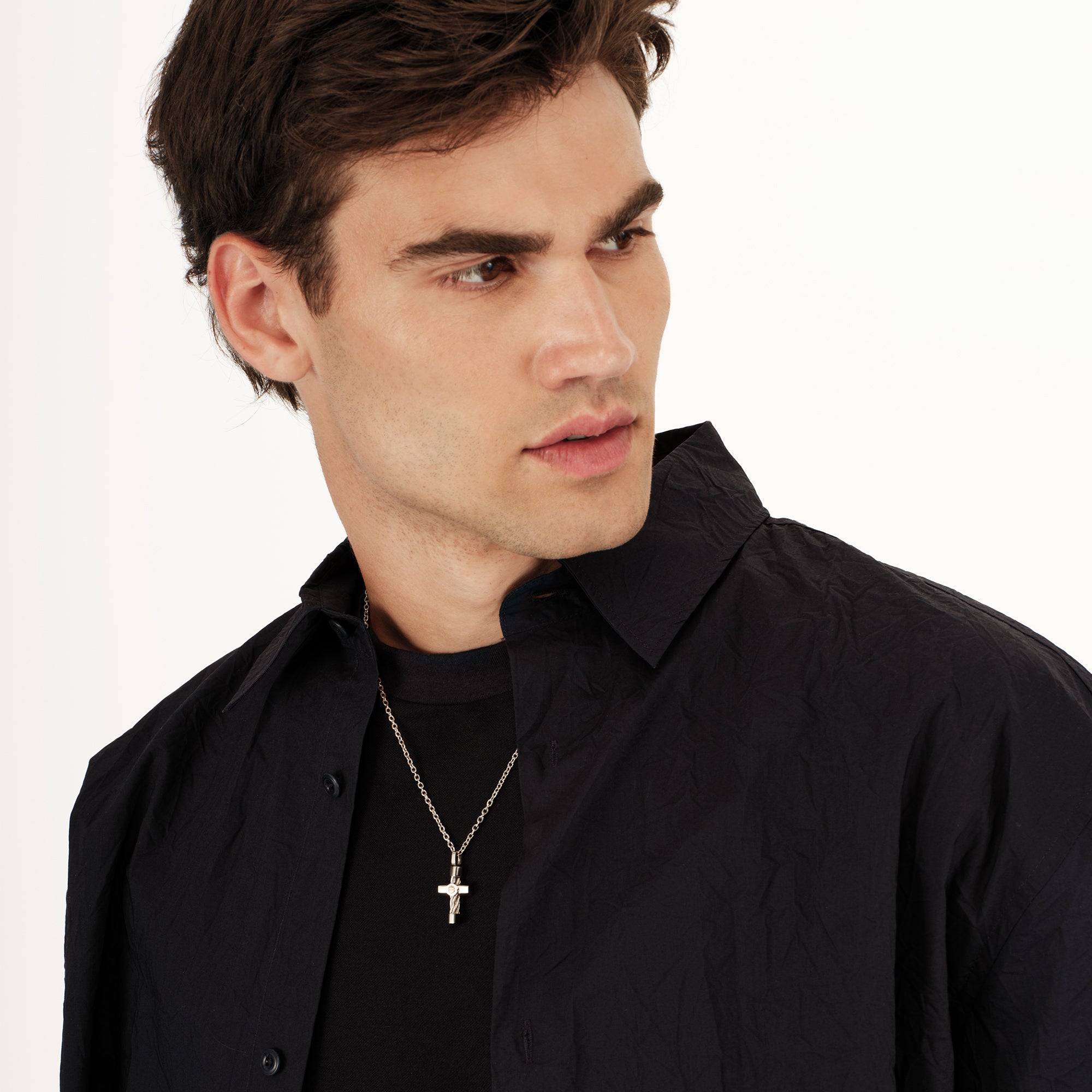 Collana uomo Breil in acciaio 9K Loop TJ3960