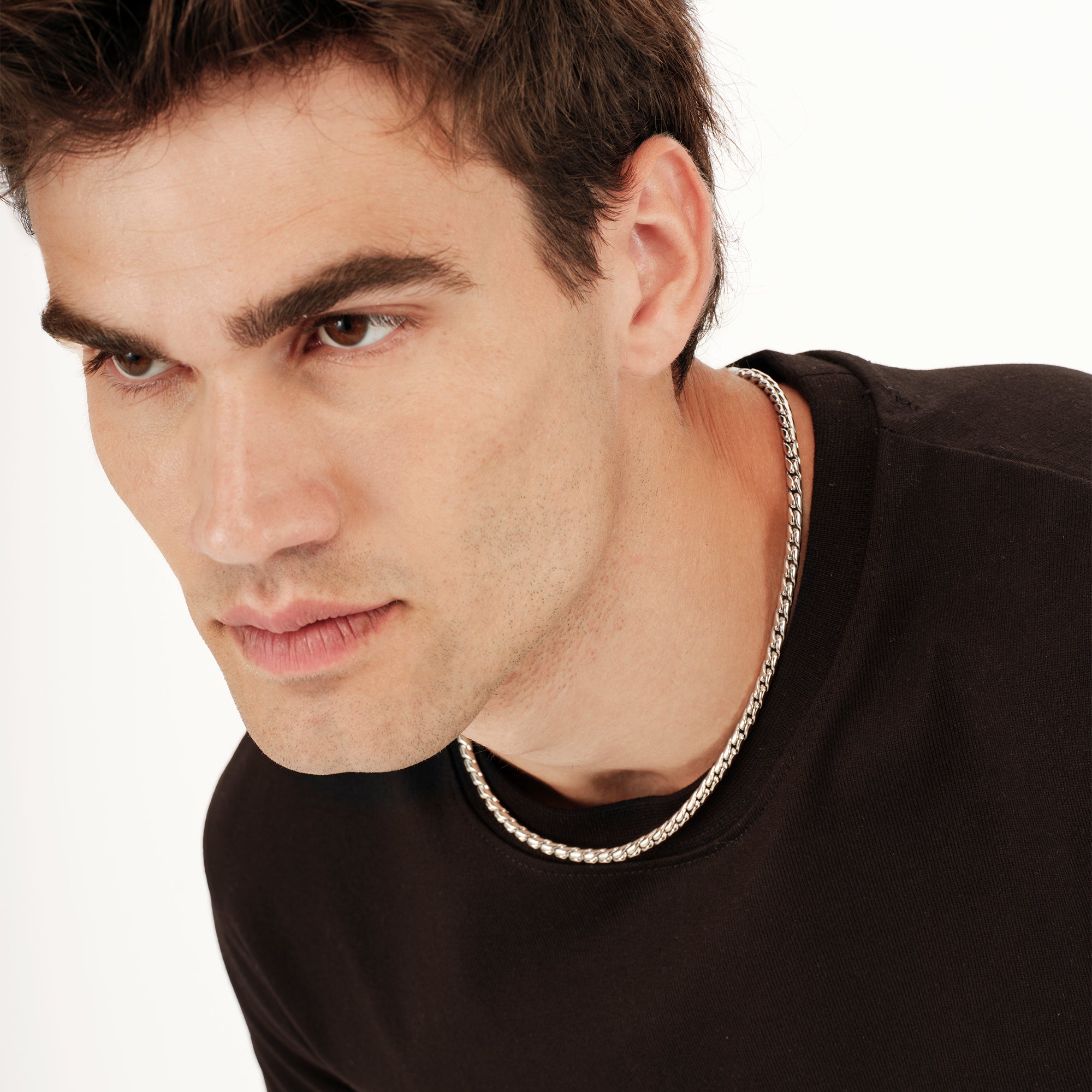 Collana uomo Breil in acciaio Newton TJ3965