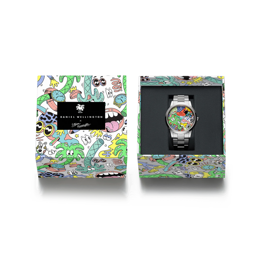 Orologio uomo Streven Harrington X Daniel Wellington ICONIC LINK DW00100734