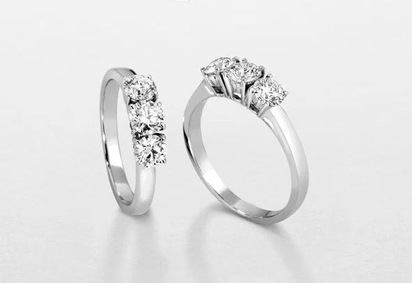 Anello donna Giorgio Visconti in oro e diamanti AB12348B