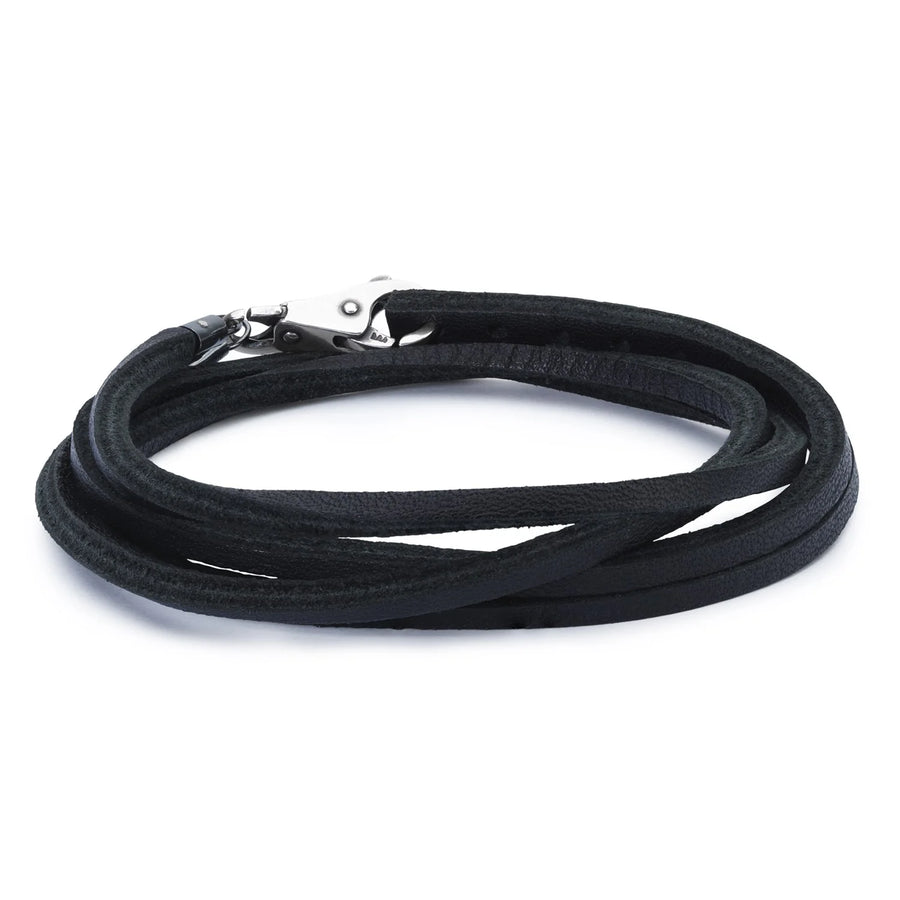 Trollbeads - Bracciale Cuoio Nero